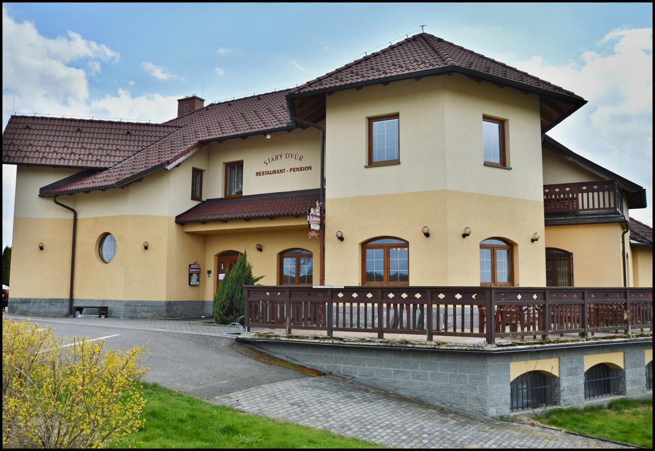 Penzion Stary Dvur Nové Dvory Exterior foto