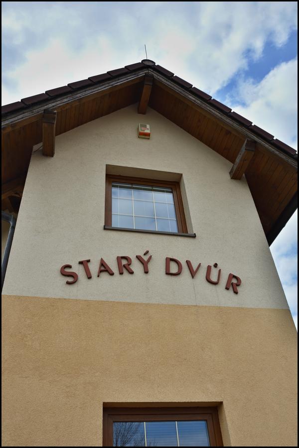 Penzion Stary Dvur Nové Dvory Exterior foto